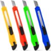 TIFICAL 4 Pack Snap-Off Utility Knife