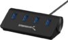 SABRENT 4-Port USB 3.0 Hub – Black (HB-MC3B)