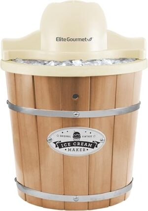 Elite Gourmet 4 Qt. Electric Ice Cream Maker
