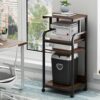 Fannova 4-Tier Printer Stand With Wheels