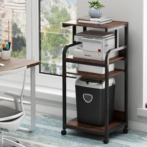 Fannova 4-Tier Printer Stand With Wheels