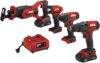 Skil 4-Tool Kit: 20V Drill, Saw, LED CB739601