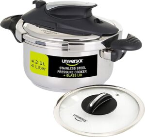 universal 4.2 Quart Stainless Steel Pressure Cooker