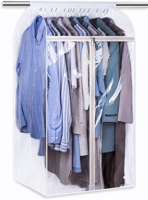KEETDY 43″ Hanging Garment Bags For Closet