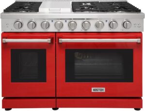 KOSTCH 48 Inch Gas Range With 6 Burners - KOS-48RG03M
