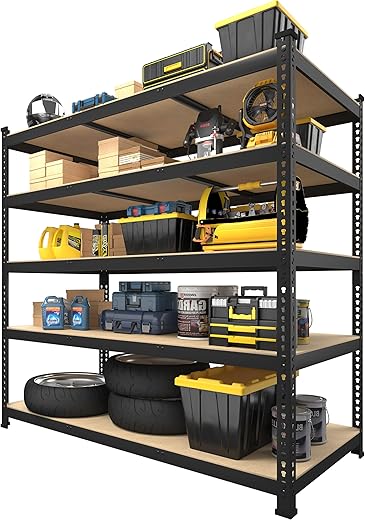 PrimeZone 48" x 24" x 72" Heavy Duty Storage Shelves