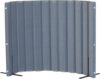 Children’s Factory 48″ X 6′ Quiet Divider, Slate Blue