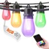 addlon 48FT Smart RGB Outdoor String Lights