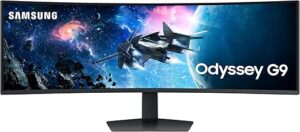 SAMSUNG 49-Inch Odyssey G9 DQHD Monitor LS49CG954ENXZA
