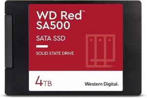 Western Digital 4TB Red SA500 NAS Internal SSD – WDS400T1R0A