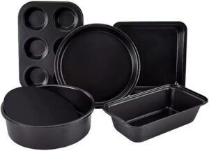 Mttie 5-Piece Nonstick Bakeware Pan Set
