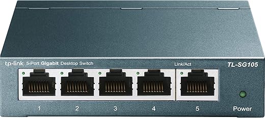TP-Link 5 Port Gigabit Ethernet Network Switch TL-SG105