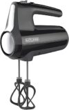 BLACK+DECKER 5 Speed Electric Hand Mixer With Attachments