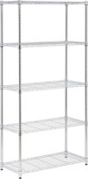 Honey-Can-Do 5-Tier Adjustable Shelving Unit SHF-09685