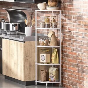 Greatseas 5 Tier Corner Shelf Stand, 44.1