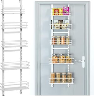 Purdaz 5-Tier Over Door Pantry Organizer