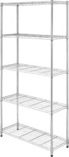 Whitmor 5-Wire Metal Storage Shelving Unit