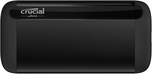 Crucial 500GB Portable SSD - USB 3.2 CT500X8SSD9