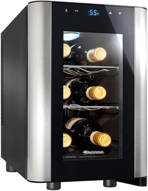 Wine Enthusiast 6-Bottle Countertop Wine Cooler
