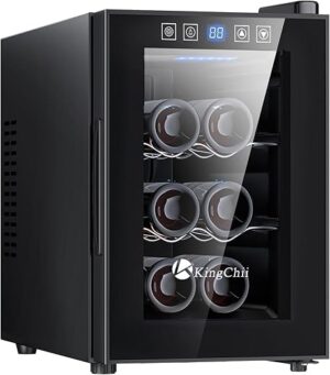 KingChii 6 Bottle Thermoelectric Wine Cooler