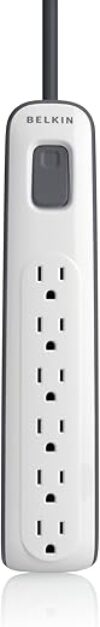 Belkin 6 Outlet AV Power Strip BV10600004