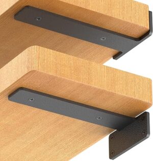 Starunder 6 Pack Heavy Duty Shelf Brackets