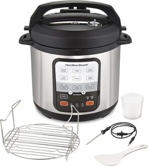 Hamilton Beach 6-Quart Electric Pressure Cooker (34506)