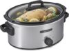 Hamilton Beach 6-Quart Slow Cooker, Silver (33665G)