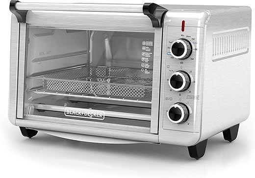 BLACK+DECKER 6-Slice Air Fry Toaster Oven TO3215SS