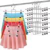 SHUKEEKA 6 Tier Space-Saving Pants Hangers