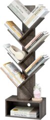 Hoctieon 6 Tier Tree Bookshelf With Drawer
