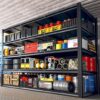 REIBII 60″ W Heavy Duty Garage Shelving