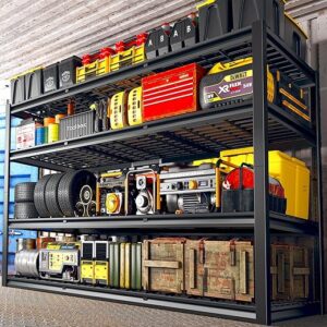 REIBII 60″ W Heavy Duty Garage Shelving