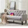 TYBOATLE 62″ W Loveseat Sofa With USB Ports