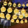 LORRYTE 64FT 100 LED Solar String Lights