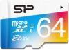 SP Silicon Power 64GB MicroSDHC UHS-1 Memory Card (SP064GBSTXBU1V20AI)