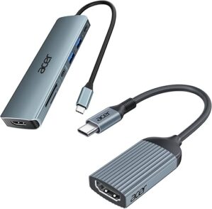 acer 7 in 1 USB C to HDMI Splitter Adapter 4K@60Hz