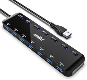 atolla 7-Port USB 3.0 Hub Splitter