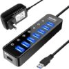 atolla 7-Port USB 3.0 Hub with Smart Charging