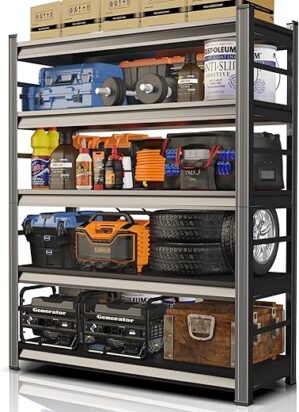 PRESTELION 72″ H Adjustable Metal Storage Rack
