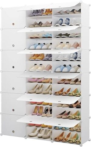 MAGINELS 72-Pair Expandable Shoe Storage Cabinet