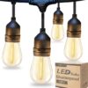 addlon 72FT LED Outdoor String Lights