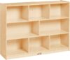 ECR4Kids 8-Compartment Mobile Storage Cabinet