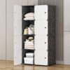 MAGINELS 8 Cube Storage Organizer With Doors