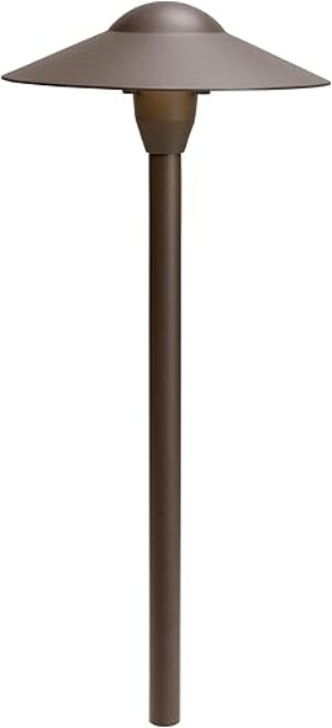 Kichler 8″ Outdoor LED Path Light, 15310AZT