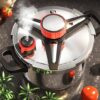ZILODE 8 QT Stainless Steel Pressure Cooker