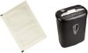 Amazon Basics 8-Sheet Cross-Cut Shredder & Lubricant Sheets