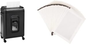 Amazon Basics 8-Sheet High-Security Micro-Cut Shredder