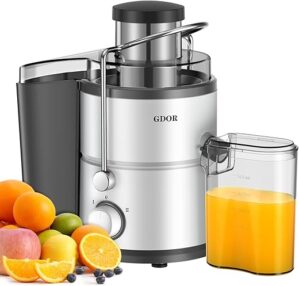 GDOR 800W Juicer Machine With 3” Chute