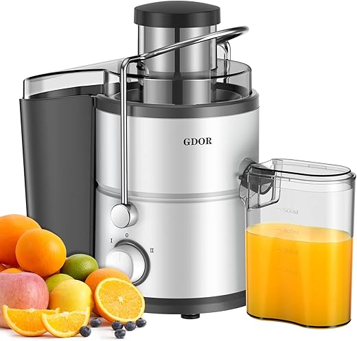 GDOR 800W Juicer Machine With 3β Chute